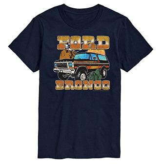 Big & Tall Ford Vintage Bronco Desert Graphic Tee