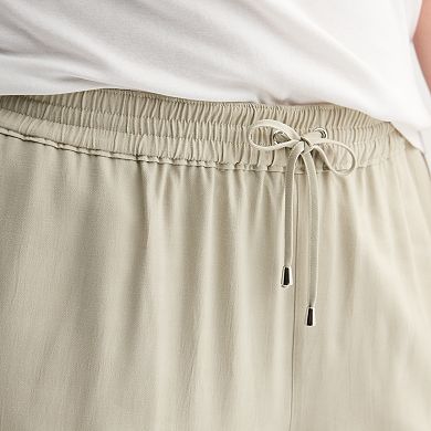 Plus Size Croft & Barrow® Relaxed Pull-On Pants