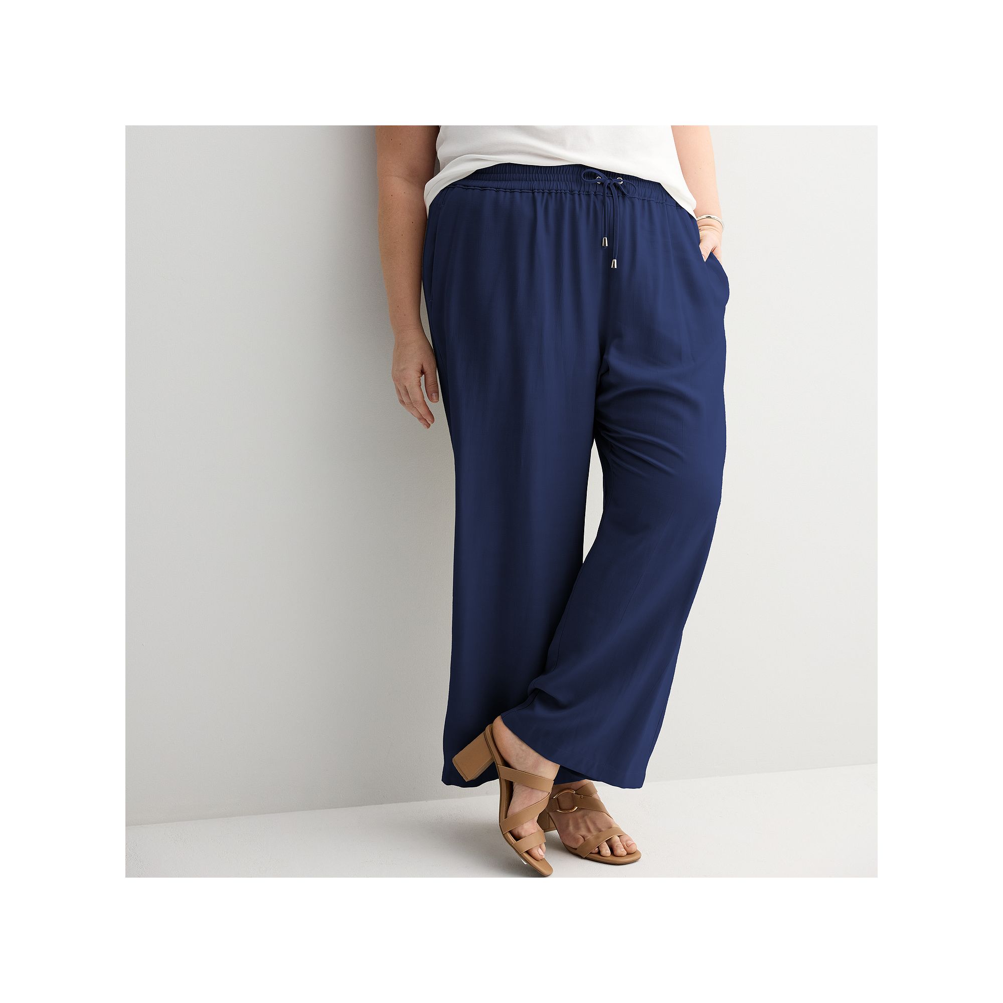 Plus Size Croft & Barrow® Relaxed Pull-On Pants, Womens, Size: 1XL, Felix
