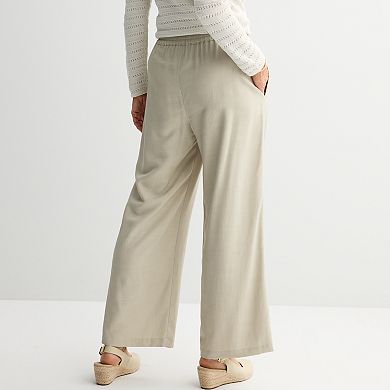 Women's Croft & Barrow® Relaxed Fit Pull-On Pants
