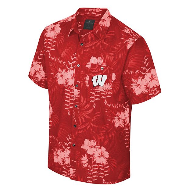 Men s Wisconsin Badgers Camino Camp Shirt