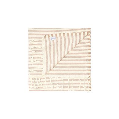 Sunkissed Striped Sand Free Beach Towel