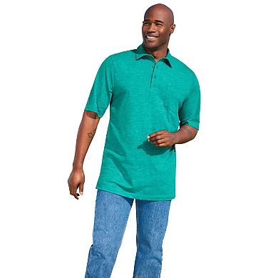 KingSize Men's Big & Tall Shrink-Less Lightweight Polo