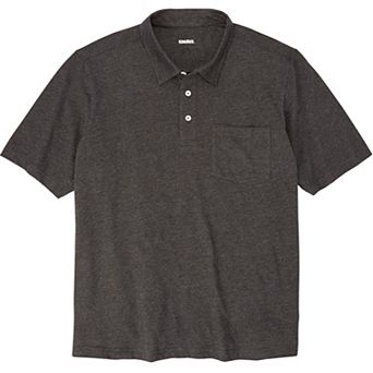 KingSize Men's Big & Tall Shrink-Less Lightweight Polo