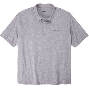 KingSize Men's Big & Tall Shrink-Less Lightweight Polo