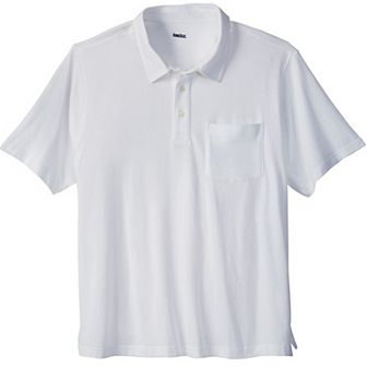 KingSize Men's Big & Tall Shrink-Less Lightweight Polo