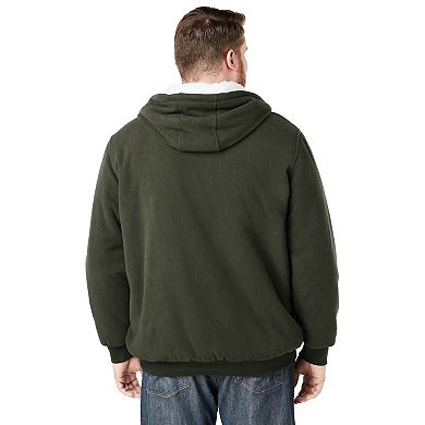 Kingsize Men's Big & Tall Explorer Plush Fleece Hoodie