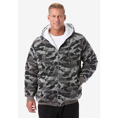 KingSize Men's Big & Tall Explorer Plush Fleece Hoodie