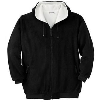 Kingsize Men's Big & Tall Explorer Plush Fleece Hoodie