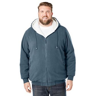 KingSize Men's Big & Tall Explorer Plush Fleece Hoodie