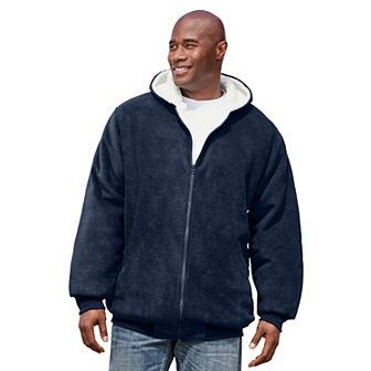 Kingsize Men's Big & Tall Explorer Plush Fleece Hoodie