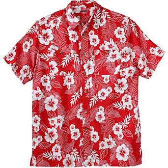 KingSize Men's Big & Tall Short-Sleeve Linen Shirt