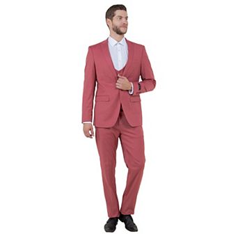 Men's Ultra Slim-Fit 3 pc Suit w/ Expandable Waistband