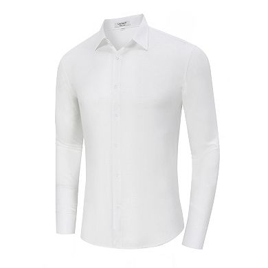 Men's Shirts Button Down Long Sleeve Shirts