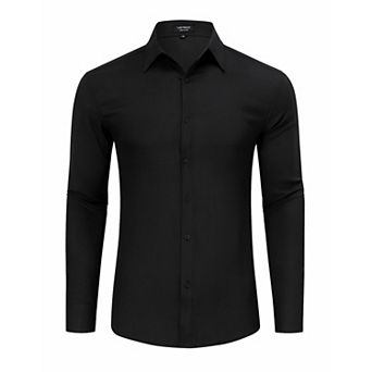 Men's Shirts Button Down Long Sleeve Shirts