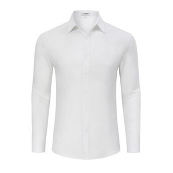 Men's Shirts Button Down Long Sleeve Shirts