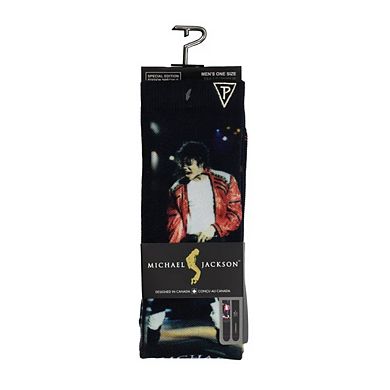 Michael Jackson Socks Dye Sub Toe Stand