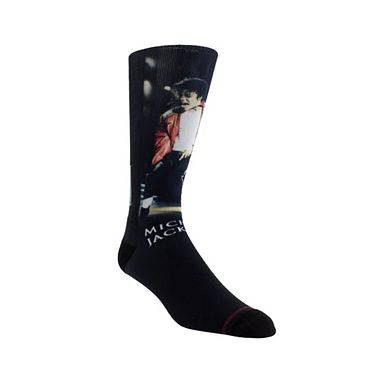 Michael Jackson Socks Dye Sub Toe Stand