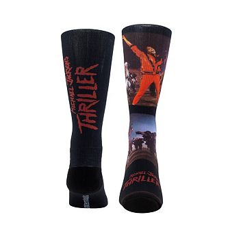 Michael Jackson Socks Dye-sub Thriller