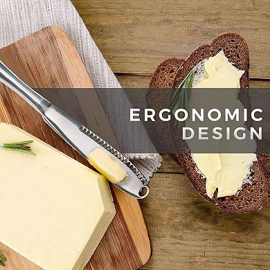 3-in-1 Stainless Steel Butter Knife Spreader Tool