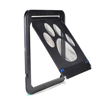 Self-Closing Pet Screen Door with Locking Function