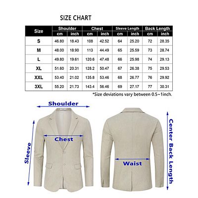 Mens Sport Big And Tall Sport Coats And Blazers Business Casual Suit Jacket 2 Button Regular