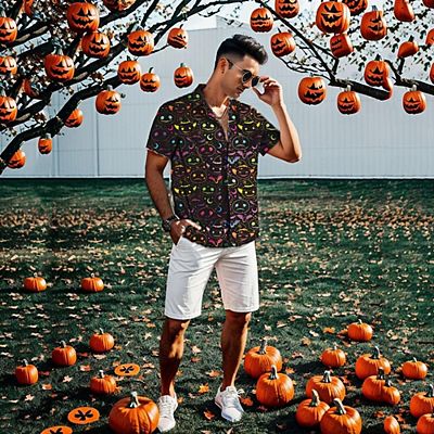 mens halloween dress shirts Amazon.com: of Today Prime Clearance,Mens Halloween Shirt,Halloween Shirts  for Men Scary Graphic Abstract Print Casual Comfortable Fashion Loose  Button Long Sleeved Shirts Mens,Black,Small : Clothing, Shoes & Jewelry