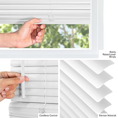 Chicology Cordless Mini Vinyl Blinds