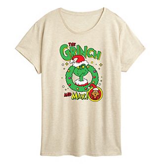 Women's Dr. Seuss The Grinch & Max Graphic Tee