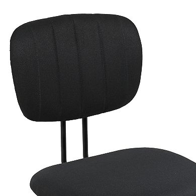 Techni Mobili Black Task Office Chair