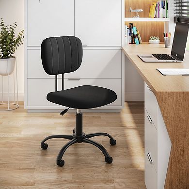 Techni Mobili Black Task Office Chair