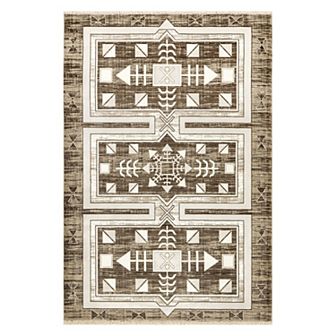Rugs USA Agave Geometric Fringed Area Rug