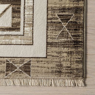 Rugs USA Agave Geometric Fringed Area Rug
