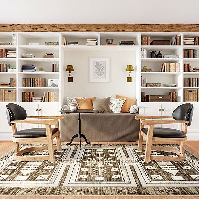 Rugs USA Agave Geometric Fringed Area Rug