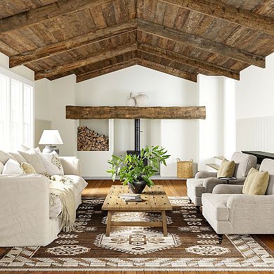 Rugs USA Nettle Leaf Fringed Area Rug