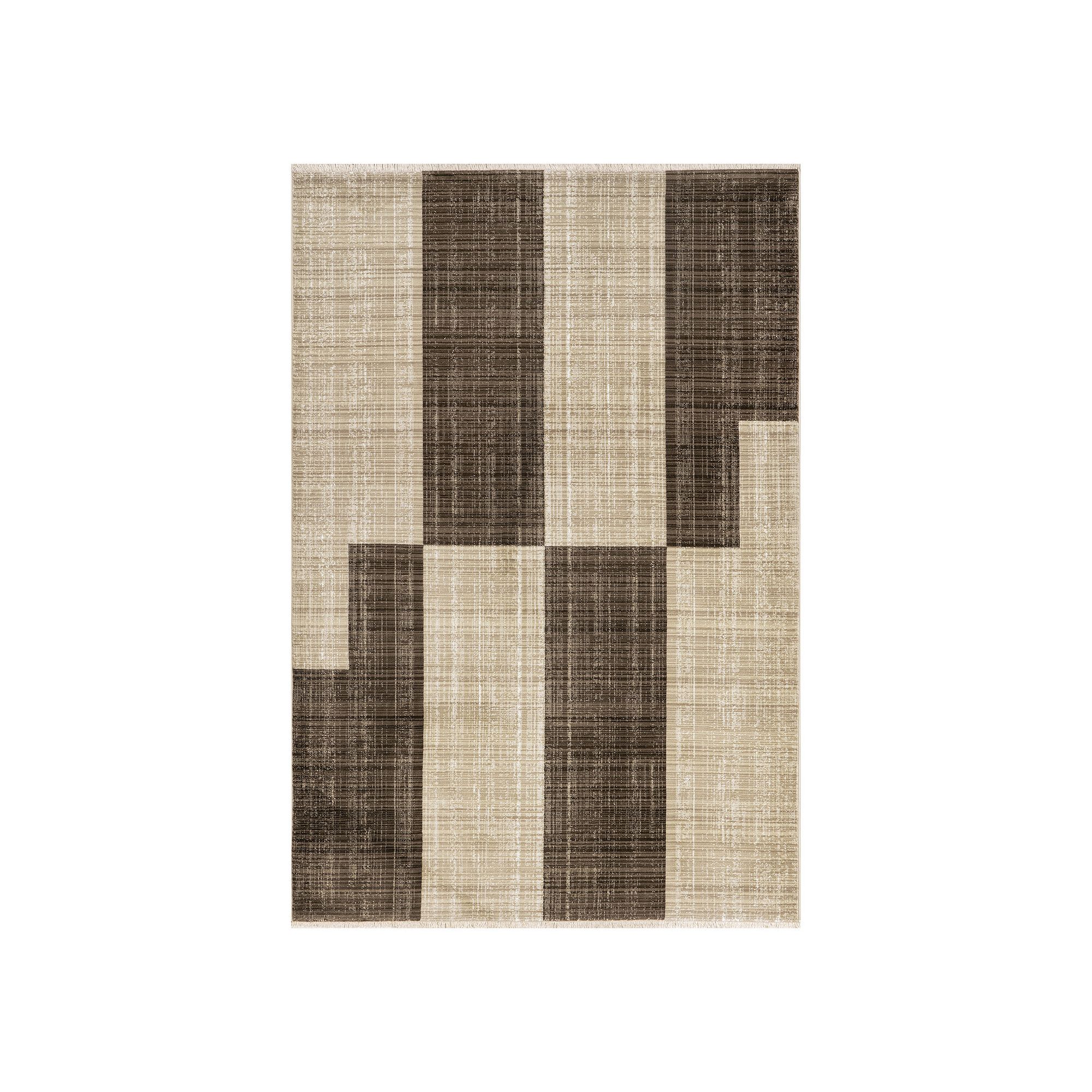 Rugs USA Cedarwood Fringed Area Rug, Brown