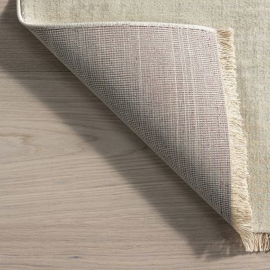 Rugs USA Aspen Checkerboard Fringed Area Rug
