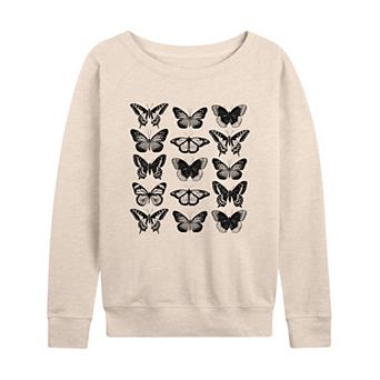 Women's Butterfly Grid French Terry Long Sleeve Tee