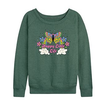 Women's Happy Little Life French Terry Long Sleeve Tee