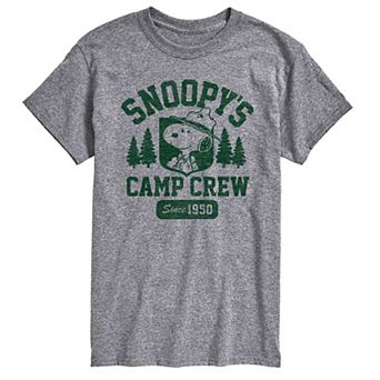 Big & Tall Peanuts Snoopy's Camp Crew Graphic Tee