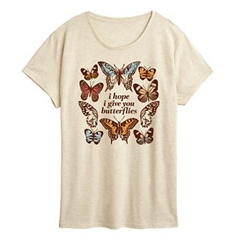 Women's Give You Butterflies Graphic Tee