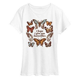 Women's Give You Butterflies Graphic Tee