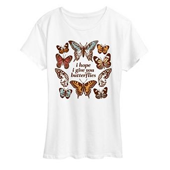 Women's Give You Butterflies Graphic Tee