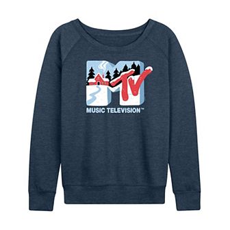 Women's MTV Winter Cabin French Terry Long Sleeve Tee