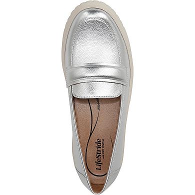 LifeStride Geneva Women's Wedge Loafers