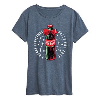 Women's Coca-Cola Merry Christmas Graphic Tee