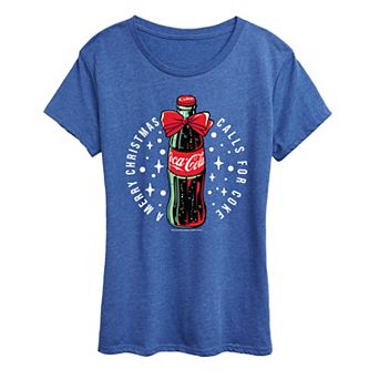 Women's Coca-Cola Merry Christmas Graphic Tee