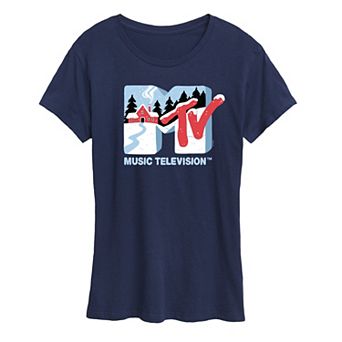 Women's MTV Winter Cabin Graphic Tee