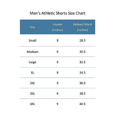Ctm Men's Big & Tall Mesh 9-inch Athletic Shorts