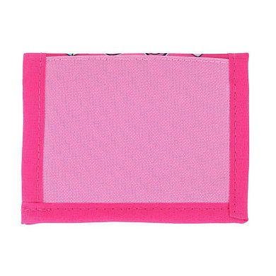 Ctm Kid's Minnie Mouse Bifold Wallet With Hook And Loop Closure